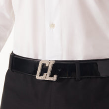 Load image into Gallery viewer, Christian Louboutin Happy Rui Cl Logo Belt Buckle Men Belts | Color Silver
