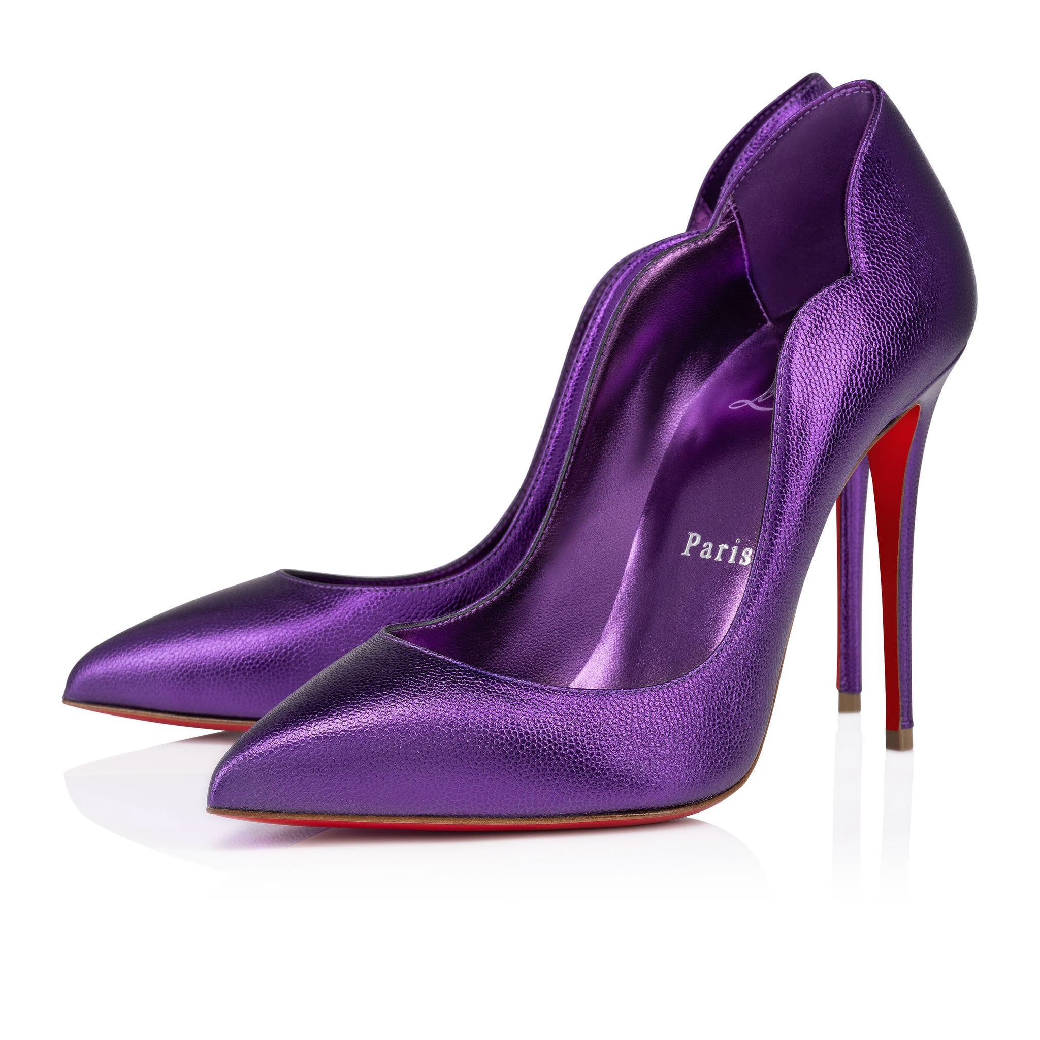 Christian Louboutin Hot Chick Women Shoes Color Purple Christian Louboutin KSA