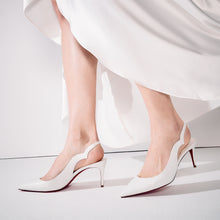 Load image into Gallery viewer, Christian Louboutin Hot Chick Sling Women Shoes | Color White
