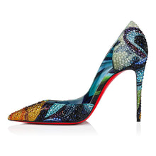 Load image into Gallery viewer, Christian Louboutin Iriza Flower Strass Women Shoes | Color Multicolor
