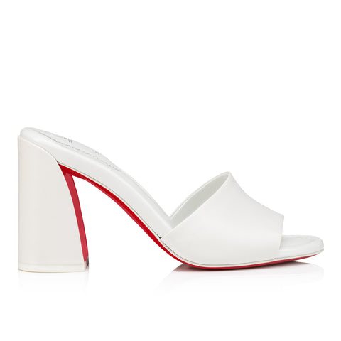 Christian Louboutin Jane Mule Women Shoes | Color White