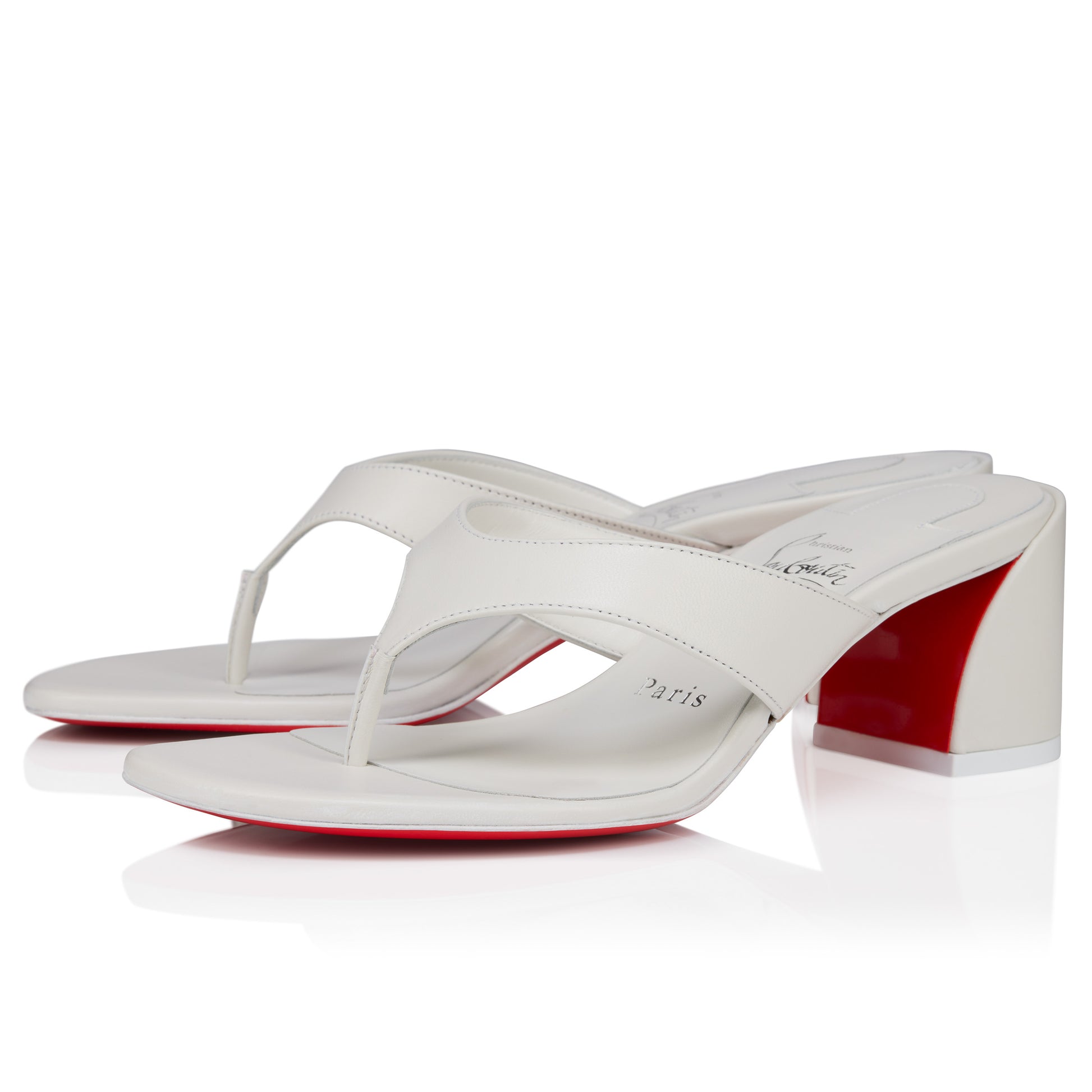Christian Louboutin Janetonga Women Shoes | Color White