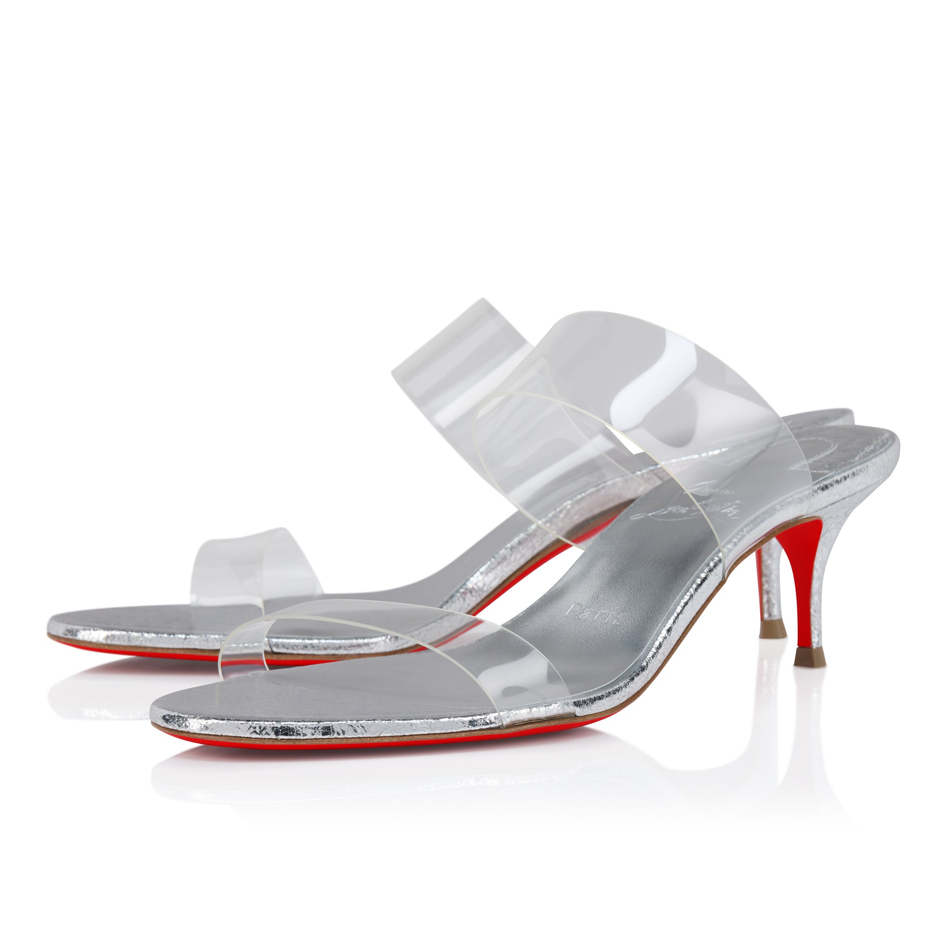 Christian Louboutin Just Nothing Women Shoes | Color Silver