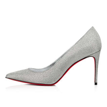 Load image into Gallery viewer, Christian Louboutin Kate Women Shoes | Color Silver
