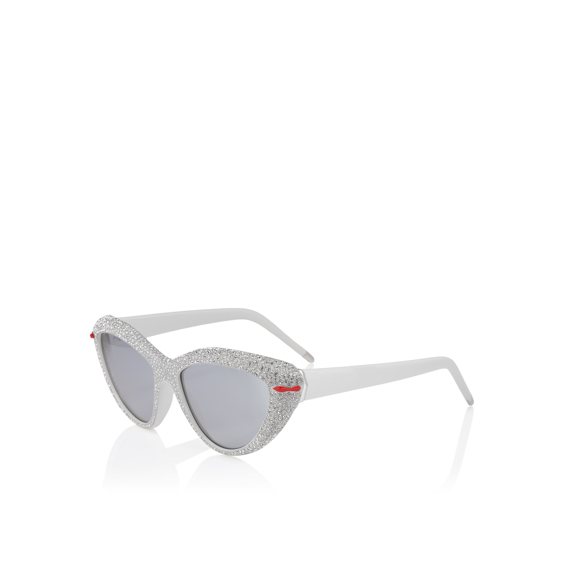 Christian Louboutin Diamond Kate Lb0031 Women Eyewear | Color White
