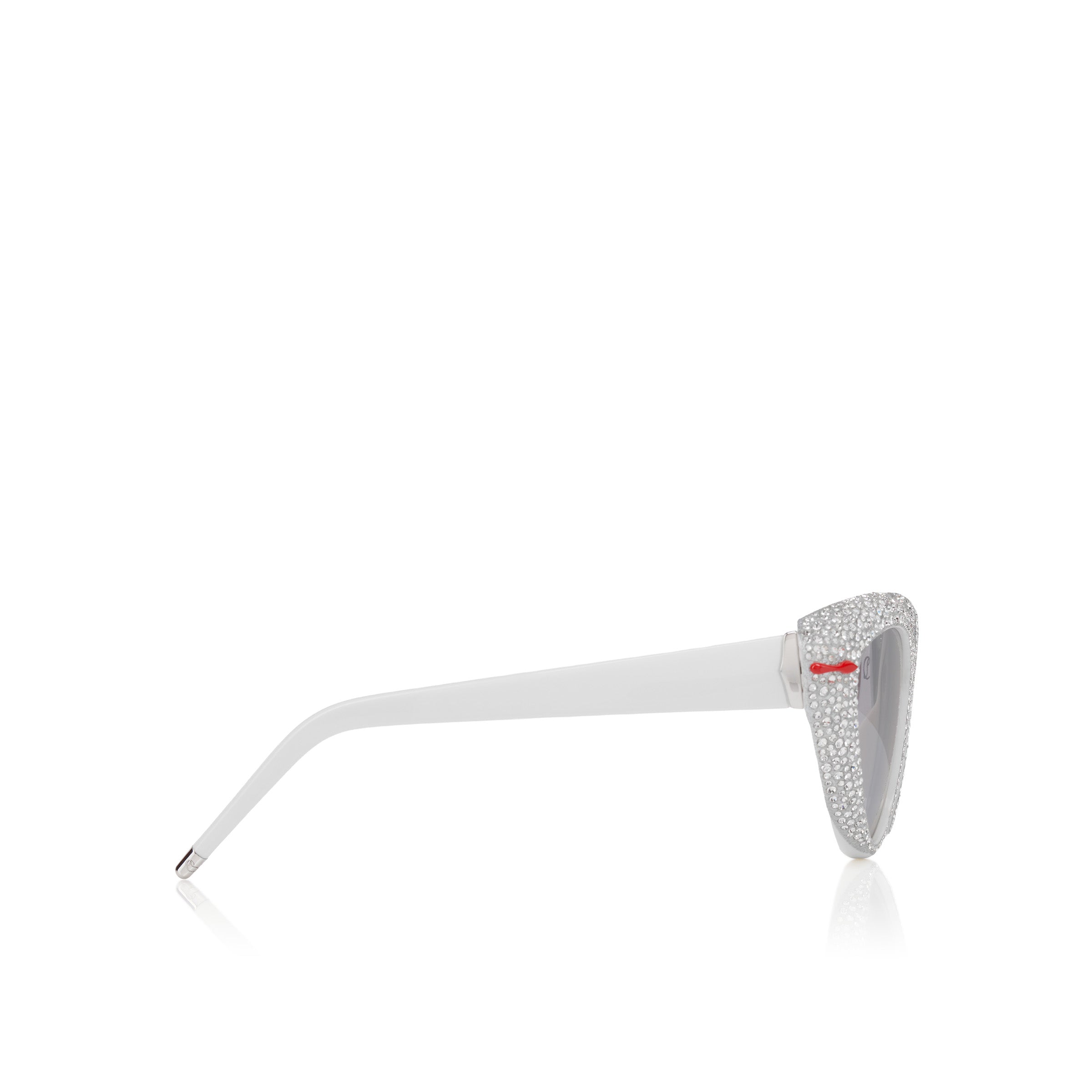Christian Louboutin Diamond Kate Lb0031 Women Eyewear | Color White