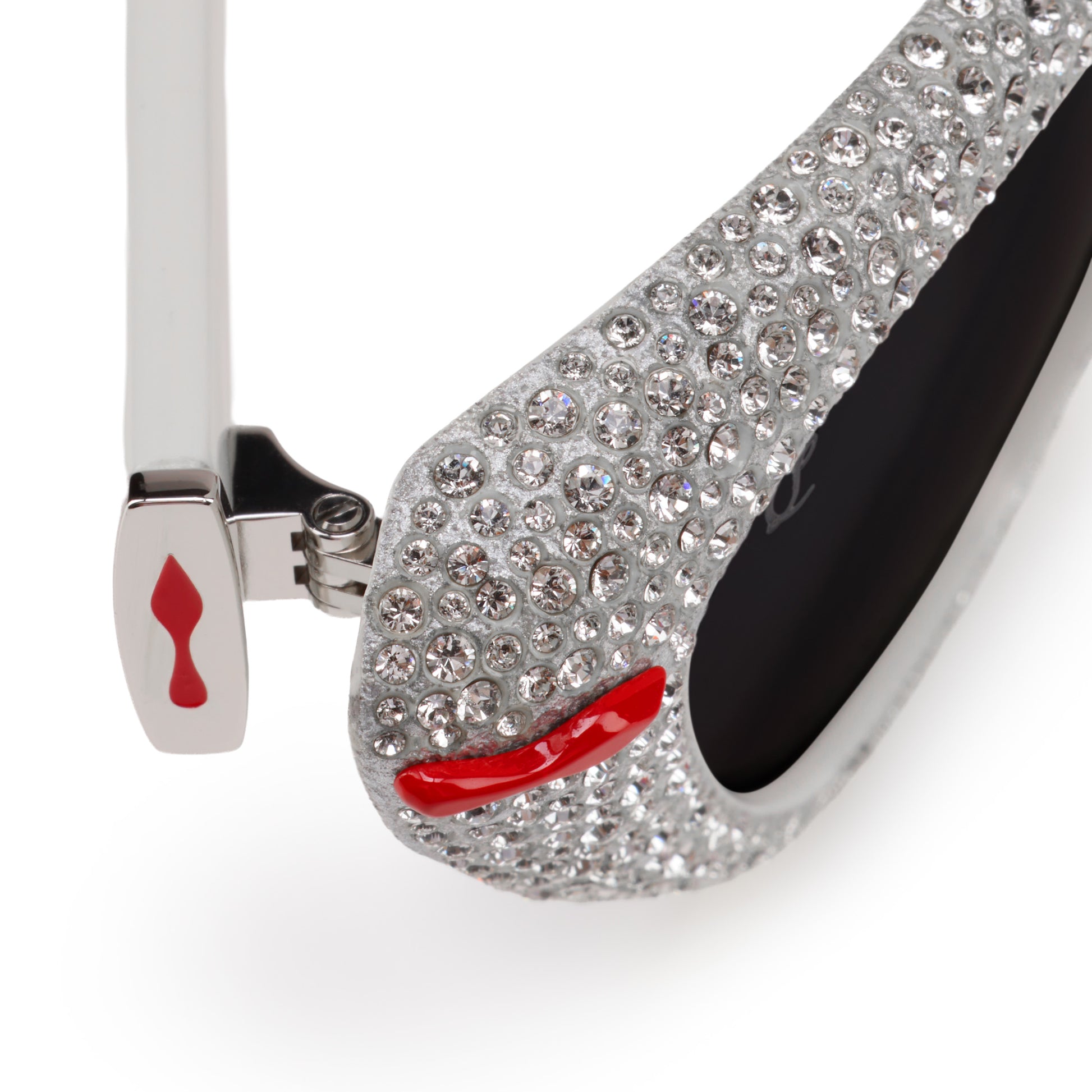 Christian Louboutin Diamond Kate Lb0031 Women Eyewear | Color White