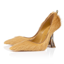 Load image into Gallery viewer, Christian Louboutin Kate Clawmax Women Shoes | Color Gold
