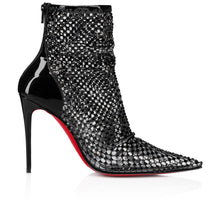 Load image into Gallery viewer, Christian Louboutin Kate Max Booty Mesh Strass Women Shoes | Color Black
