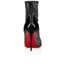 Load image into Gallery viewer, Christian Louboutin Kate Max Booty Mesh Strass Women Shoes | Color Black
