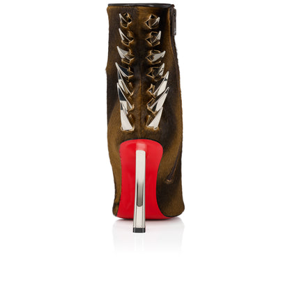 Christian Louboutin Kate Max Booty Spikes Claw Women Shoes | Color Multicolor