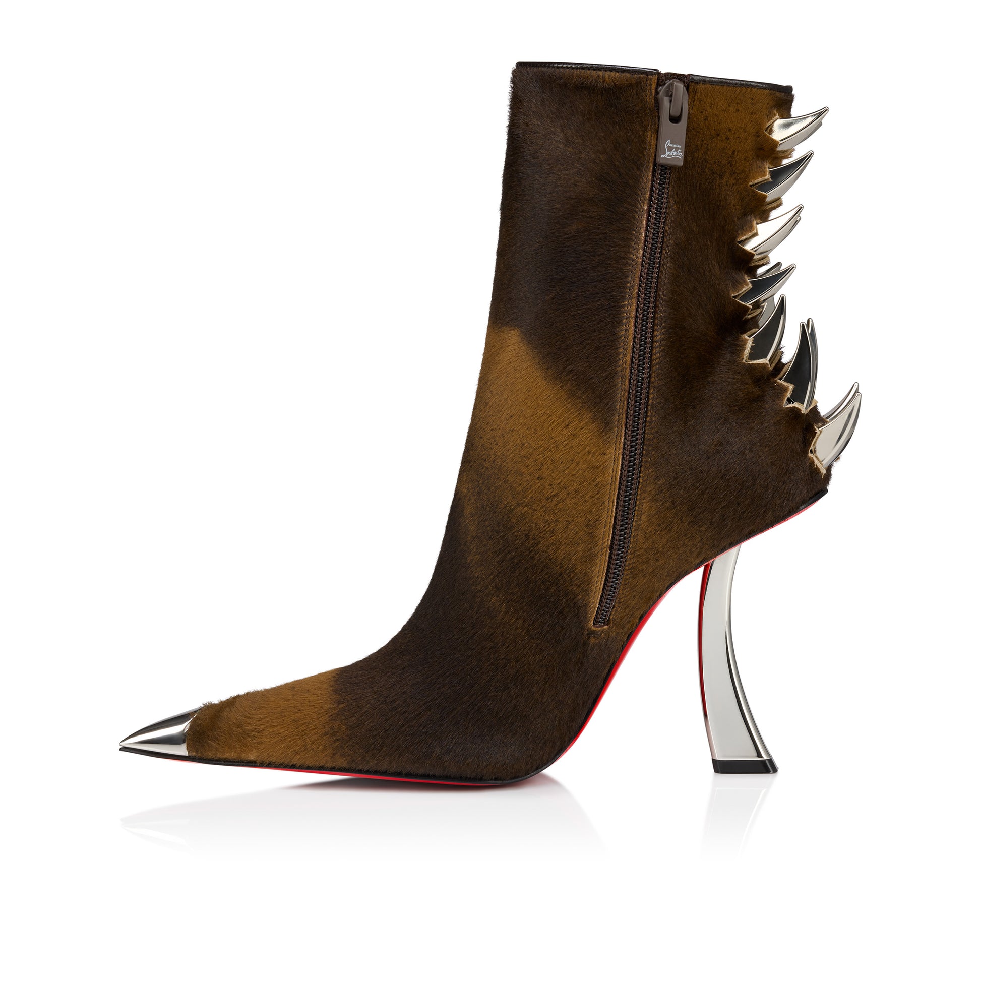 Christian Louboutin Kate Max Booty Spikes Claw Women Shoes | Color Multicolor