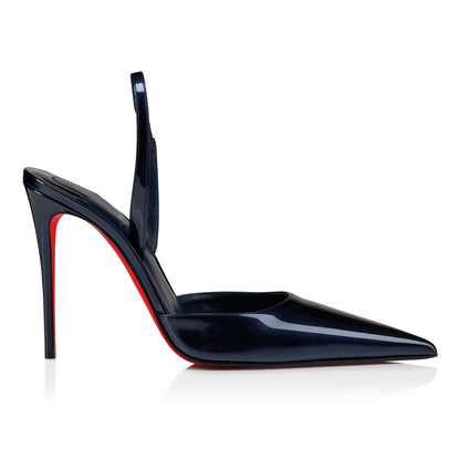 Christian Louboutin Kate Max O Sling Women Shoes | Color Navy