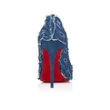 Load image into Gallery viewer, Christian Louboutin Kate Toile Denim Brodé Women Shoes | Color Blue
