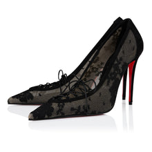 Load image into Gallery viewer, Christian Louboutin Km Lace Women Shoes | Color Black
