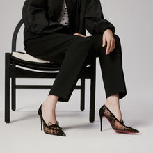 Load image into Gallery viewer, Christian Louboutin Km Lace Women Shoes | Color Black
