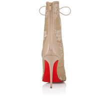Load image into Gallery viewer, Christian Louboutin Km Lace Booty Women Shoes | Color Pink
