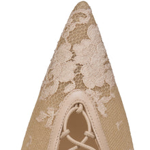 Load image into Gallery viewer, Christian Louboutin Km Lace Booty Women Shoes | Color Pink
