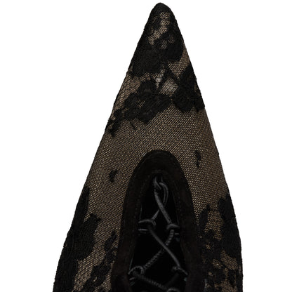 Christian Louboutin Km Lace Botta Women Shoes | Color Black