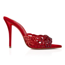Load image into Gallery viewer, Christian Louboutin Lasera Strass Mule Women Shoes | Color Red
