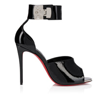 Load image into Gallery viewer, Christian Louboutin Lock Me Up Sandal Women Shoes | Color Black
