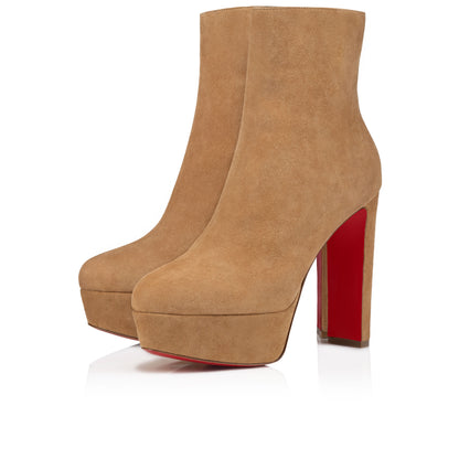 Christian Louboutin Loo Booty Women Shoes | Color Beige