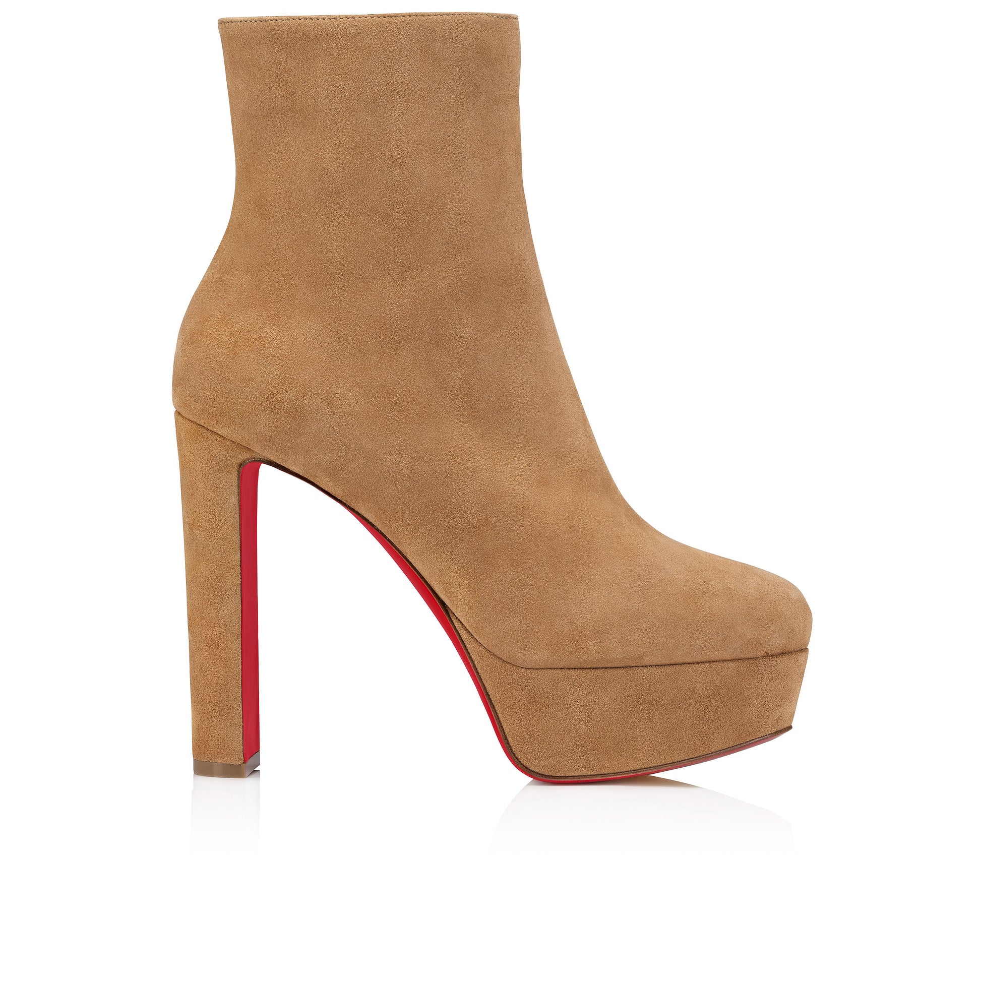 Christian Louboutin Loo Booty Women Shoes | Color Beige
