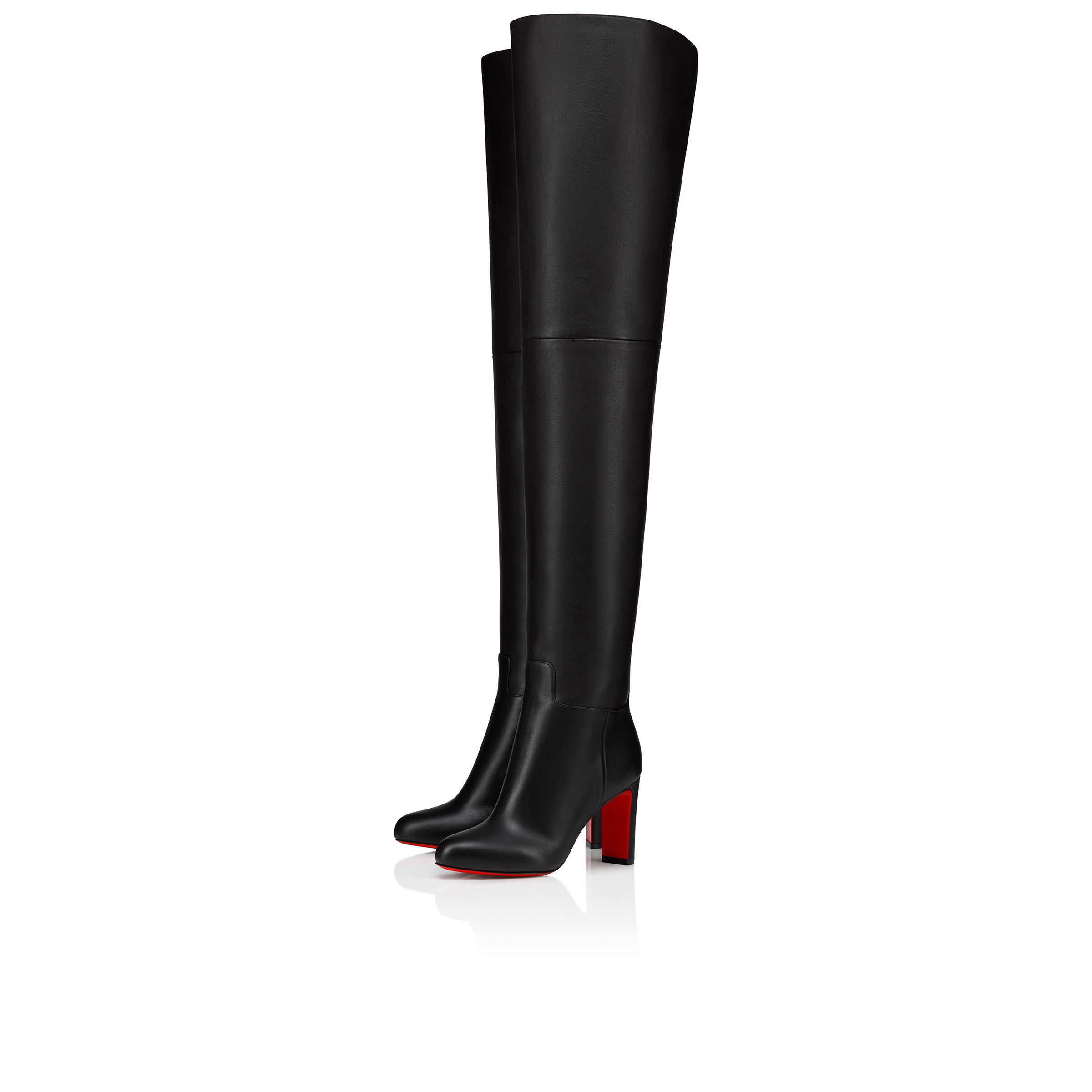 Christian Louboutin Loo Thigh Boot Women Shoes | Color Brown