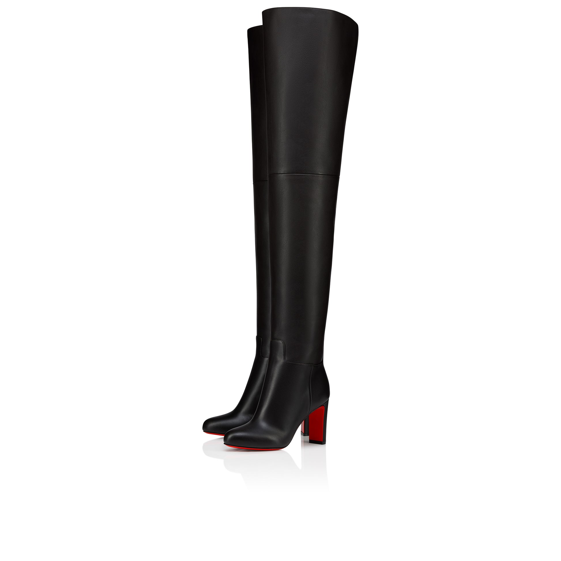 Christian Louboutin Loo Thigh Boot Women Shoes | Color Brown