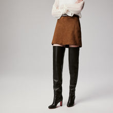 Load image into Gallery viewer, Christian Louboutin Loo Thigh Boot Women Shoes | Color Brown
