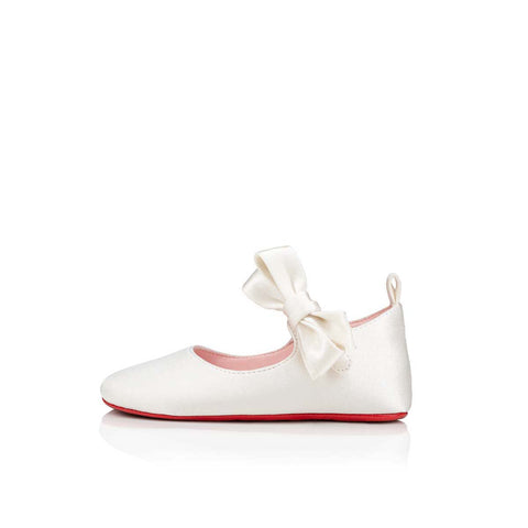 Christian Louboutin Lou Babe Kids Unisex Shoes | Color White