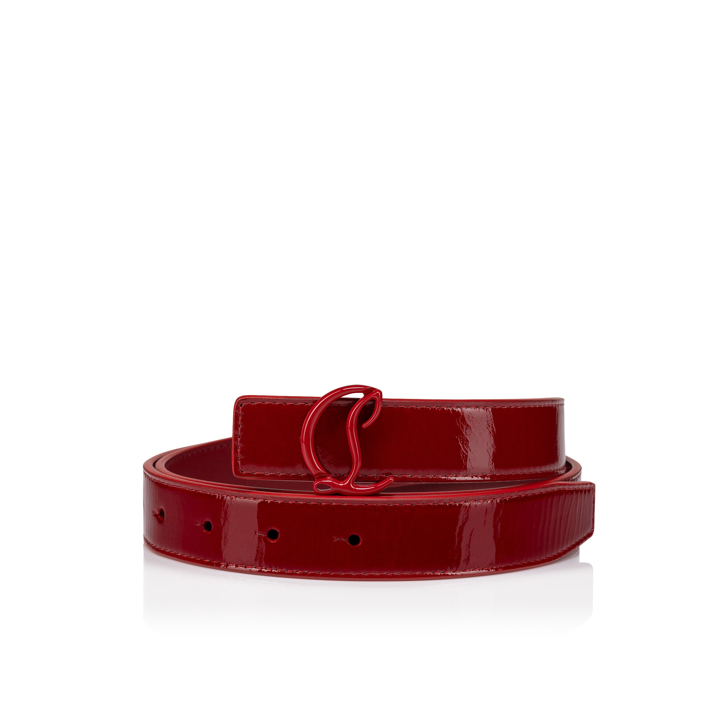 Christian Louboutin Loubi54 Women Belts | Color Red