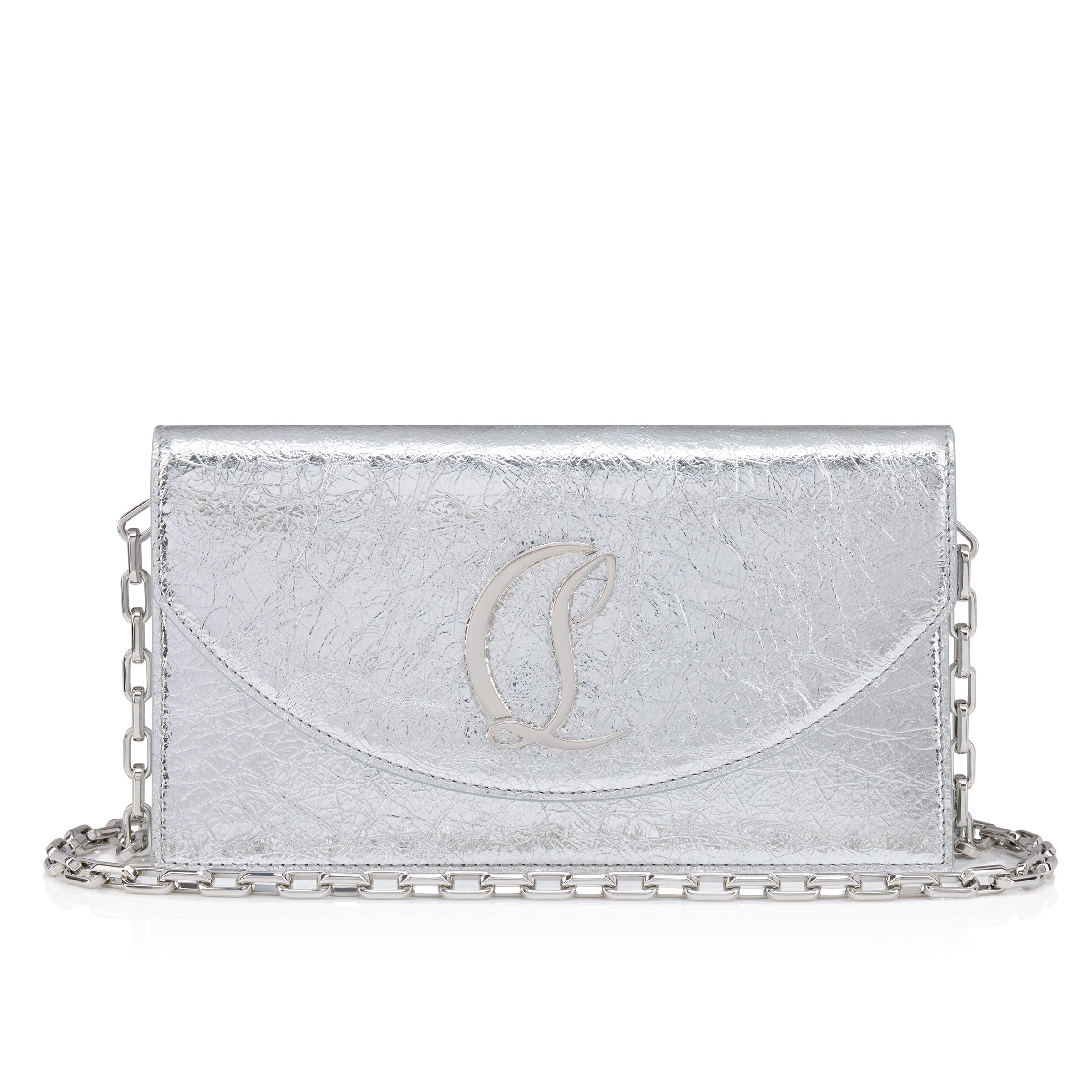 Christian Louboutin Loubi54 Women Bags | Color Silver