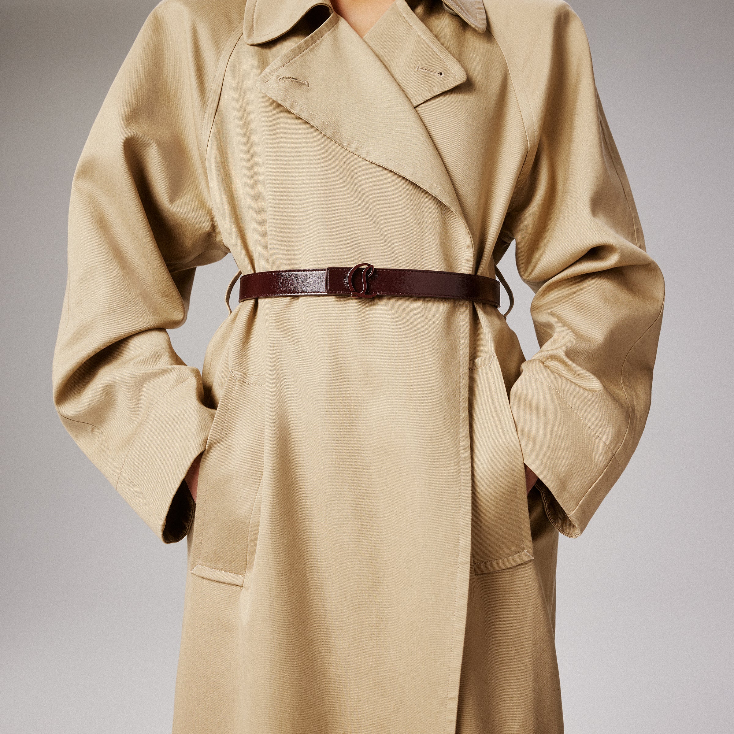 Christian Louboutin Loubi54 Women Belts | Color Red