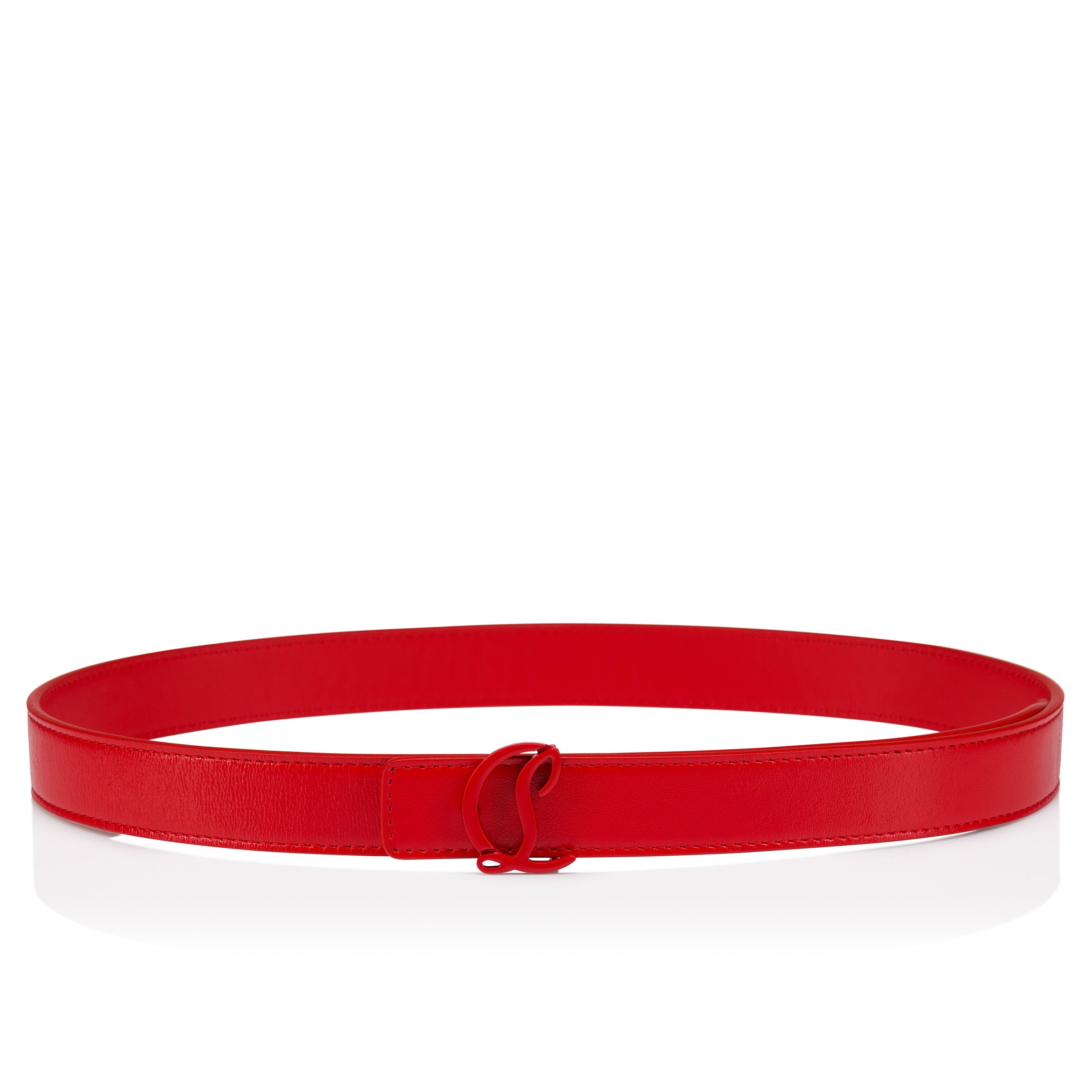 Christian Louboutin Loubi54 Women Belts | Color Red