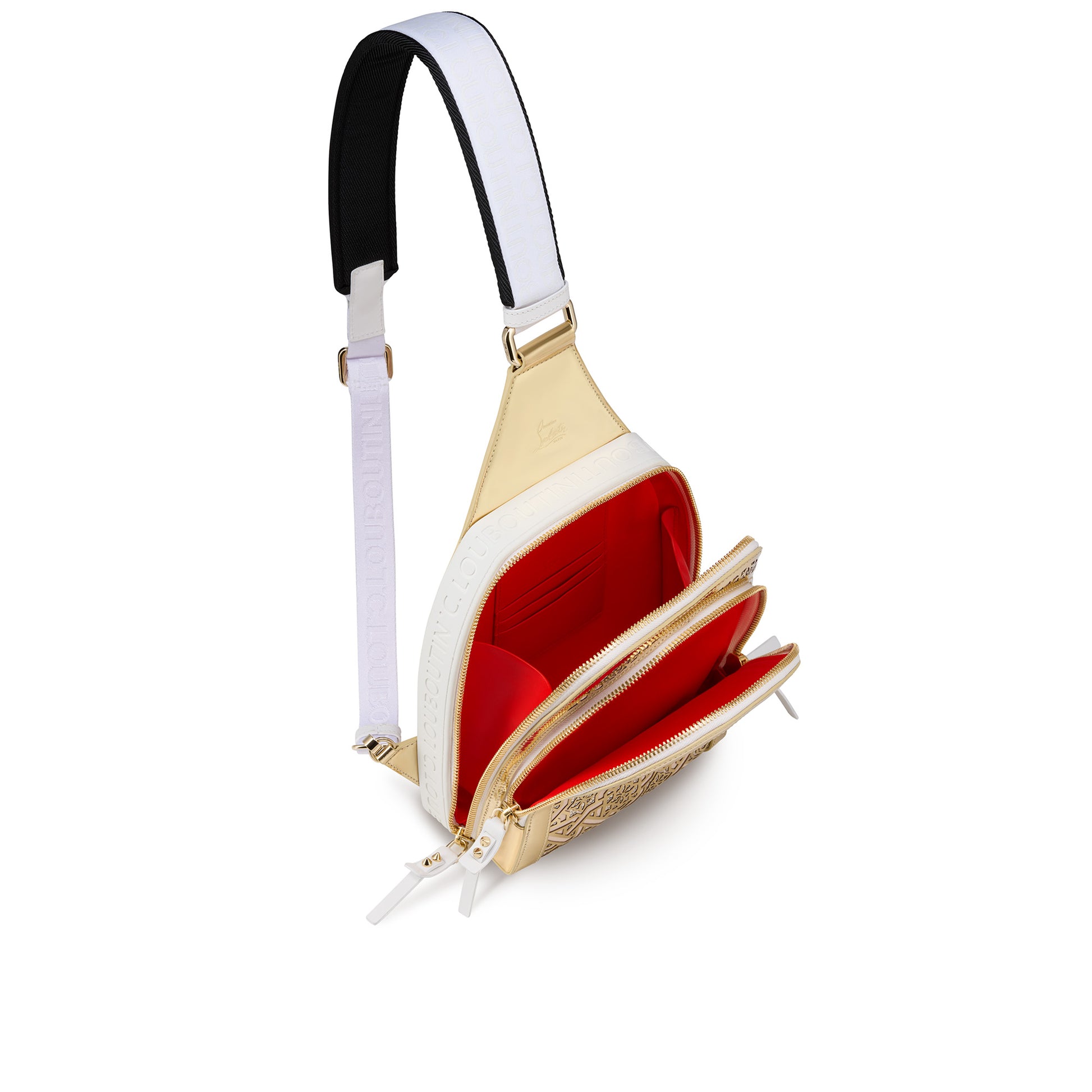 Christian Louboutin Loubifunk Men Bags | Color Gold