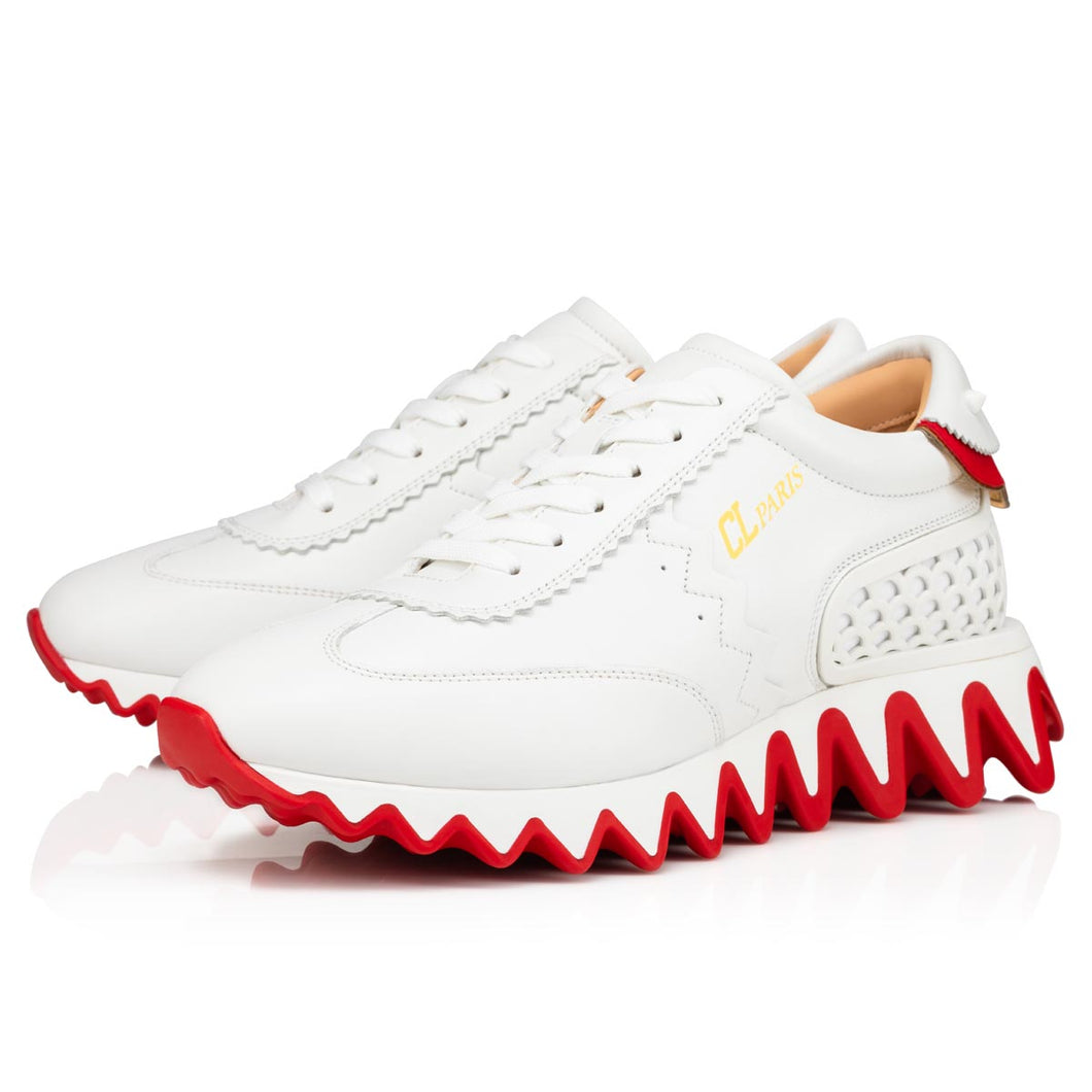 Christian Louboutin Loubishark  Women Shoes | Color White