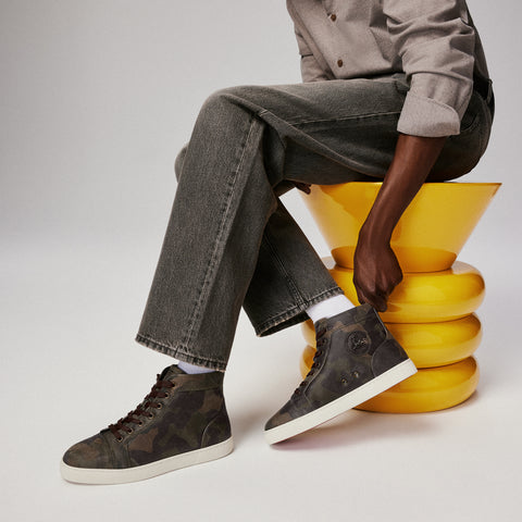 Christian Louboutin Louis Men Shoes | Color Green