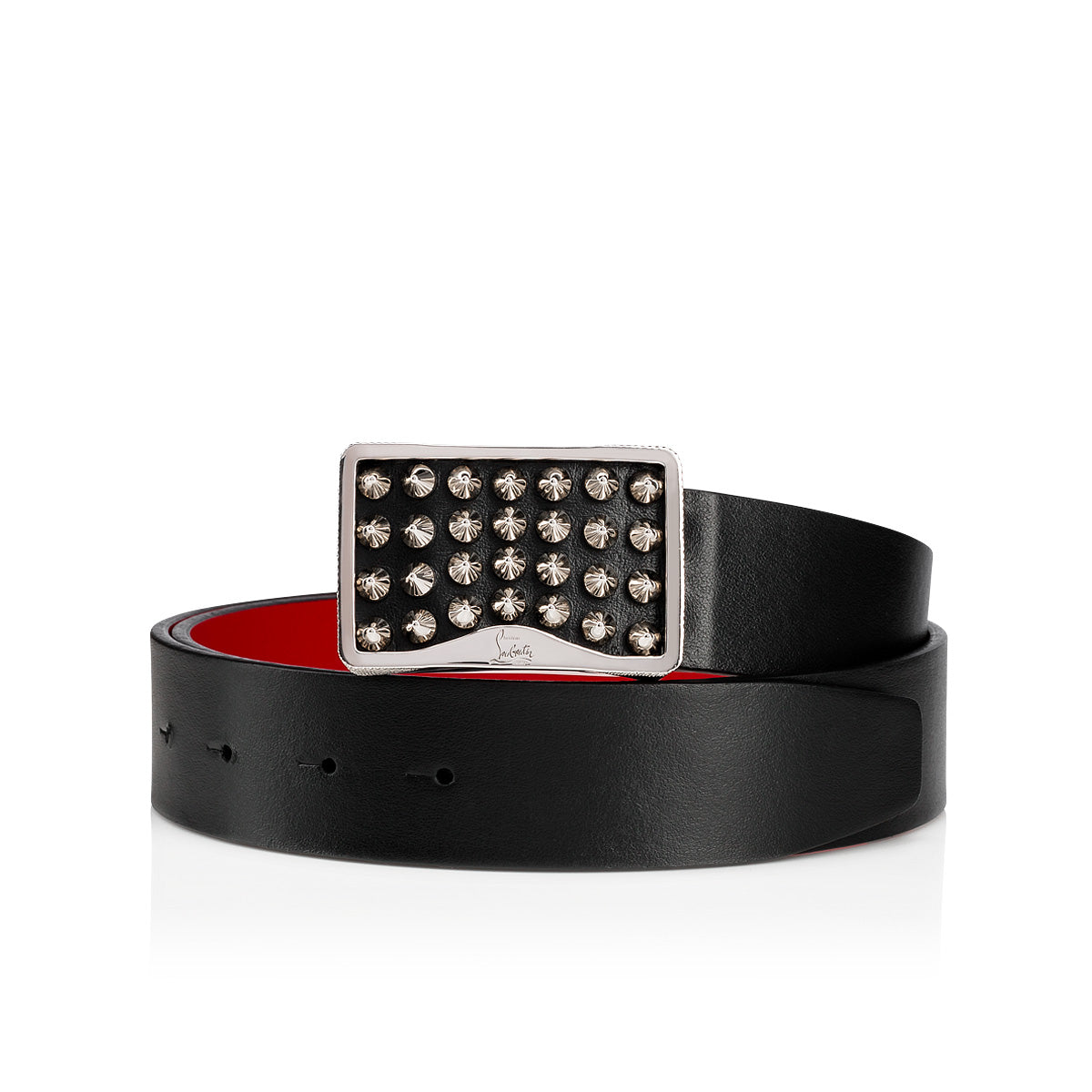 Christian Louboutin Louis Men Belts | Color Black