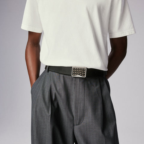 Christian Louboutin Louis Men Belts | Color Black