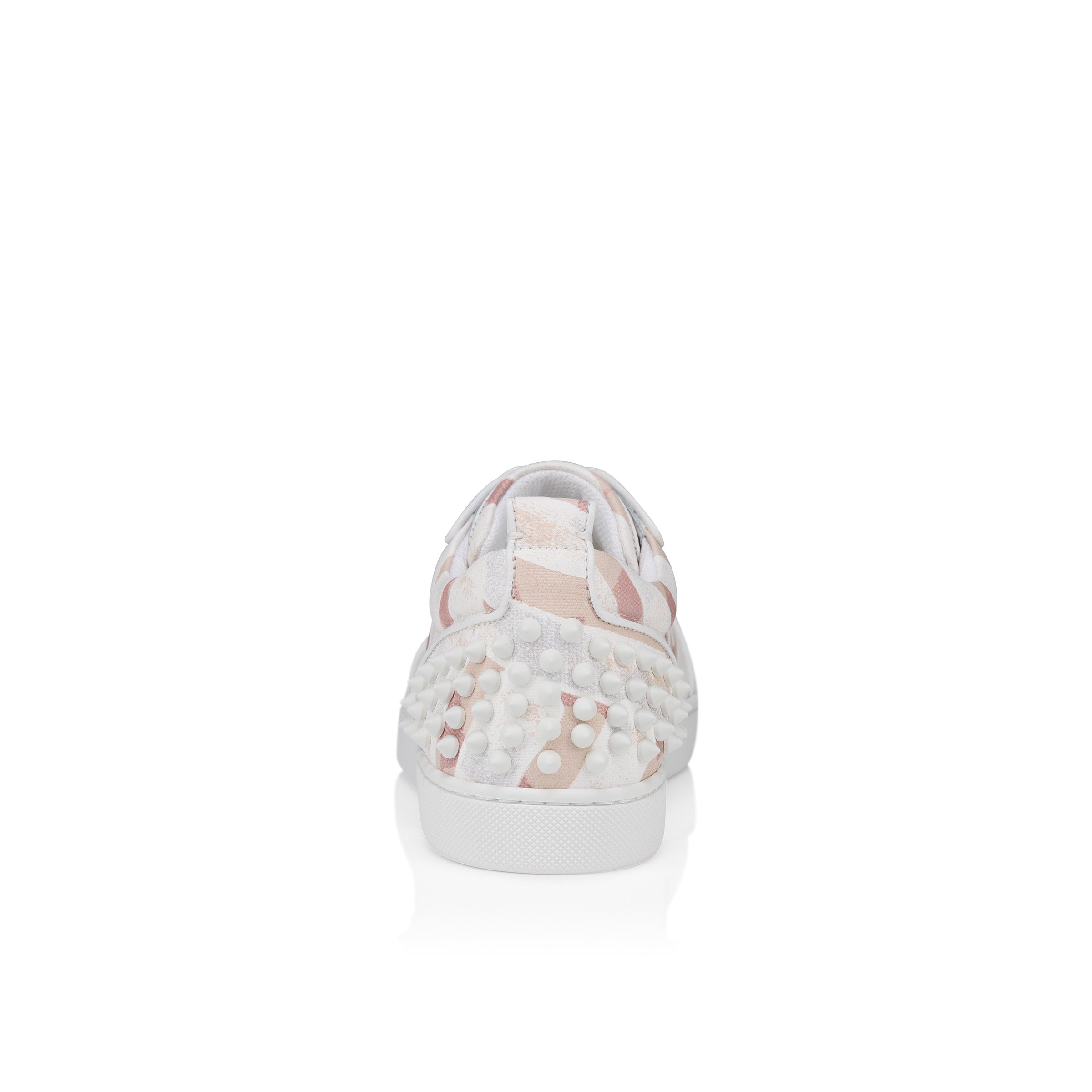 Christian Louboutin Louise Junior Spikes Women Shoes | Color Beige