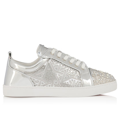 Christian Louboutin Louis Jr Carouba Men Shoes | Color Silver