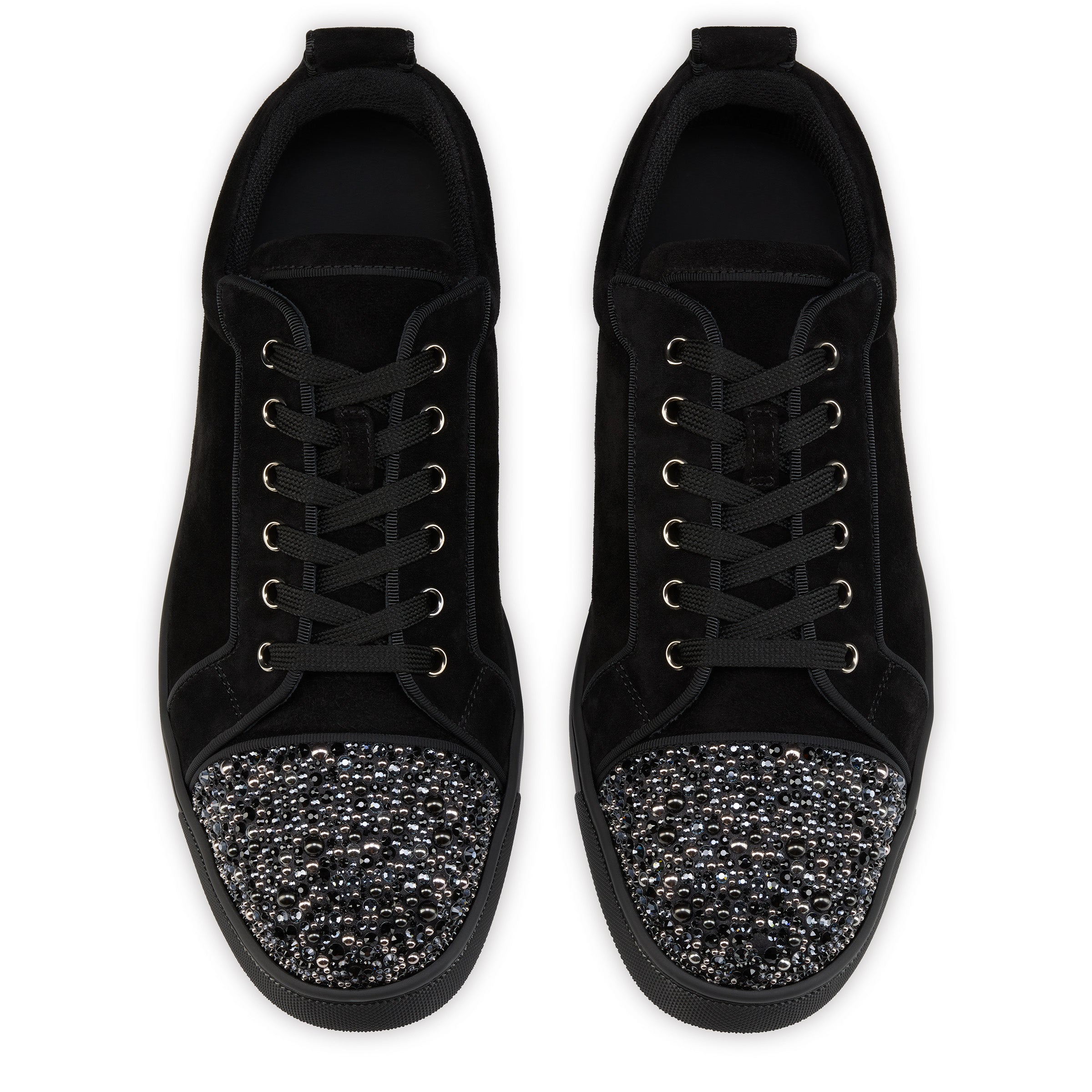 Christian Louboutin Louis Junior Perla Men Shoes | Color Black