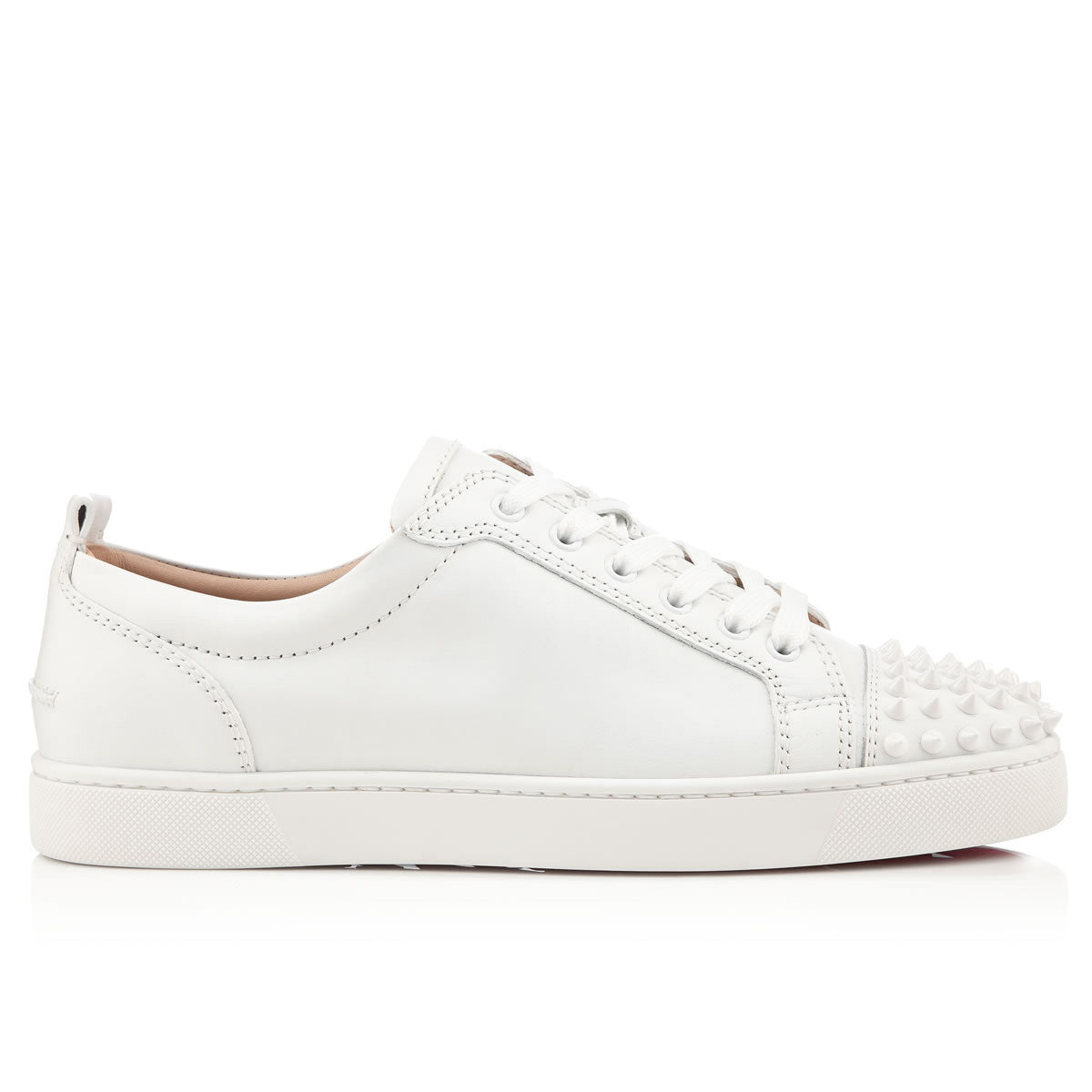 Christian Louboutin Louis Junior Spikes Men Shoes | Color White