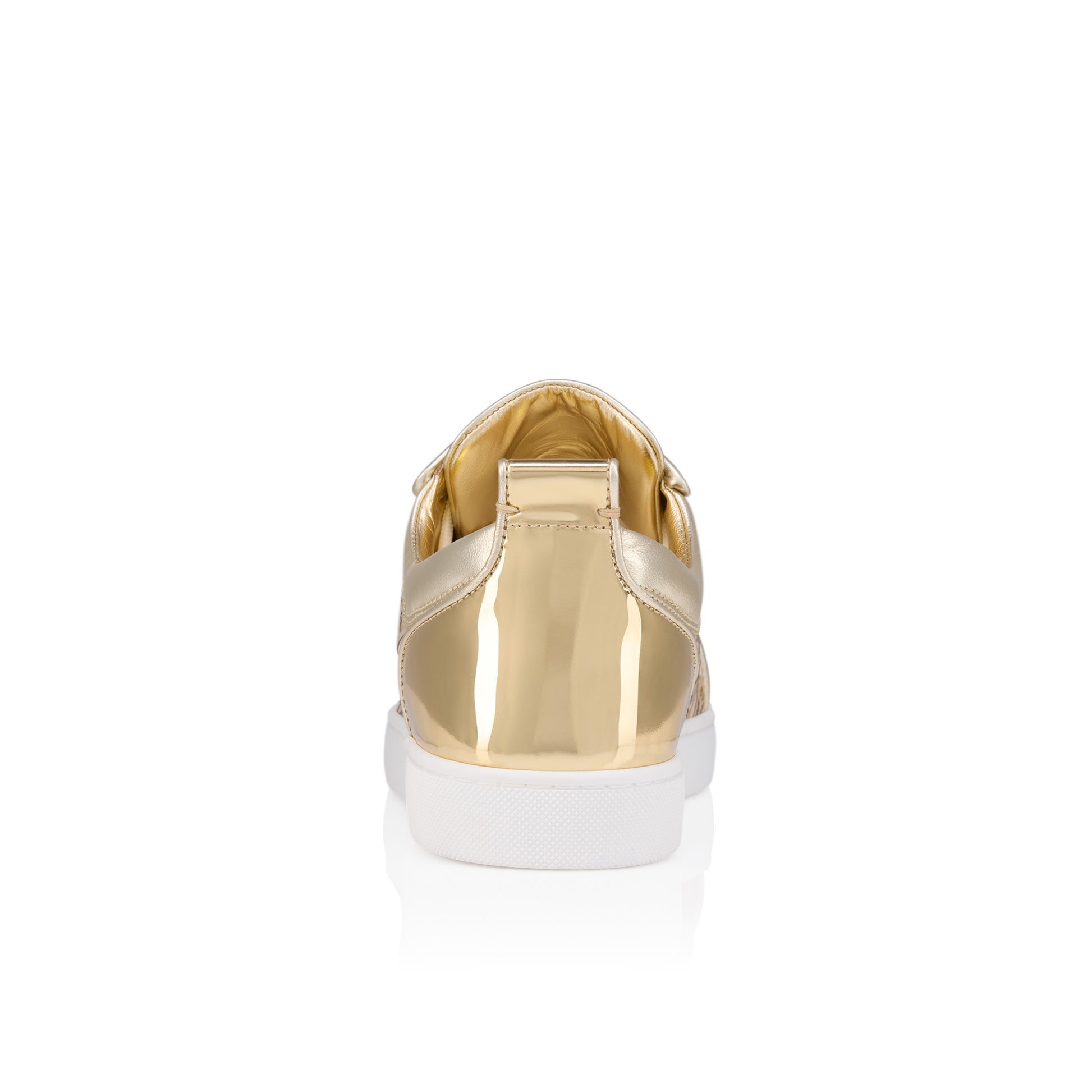 Christian Louboutin Louis Junior P Pik Pik Strass Men Shoes | Color Gold