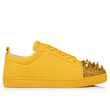 Load image into Gallery viewer, Christian Louboutin Louis Junior P Pik Pik Strass Men Shoes | Color Yellow
