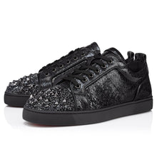 Load image into Gallery viewer, Christian Louboutin Louis Junior P Strass Eternity Men Shoes | Color Black
