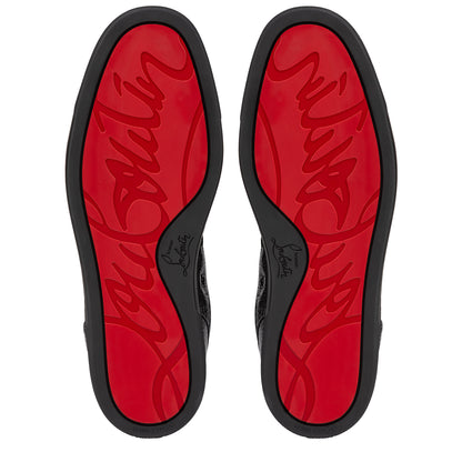 Christian Louboutin Louis Junior P Strass Eternity Men Shoes | Color Black