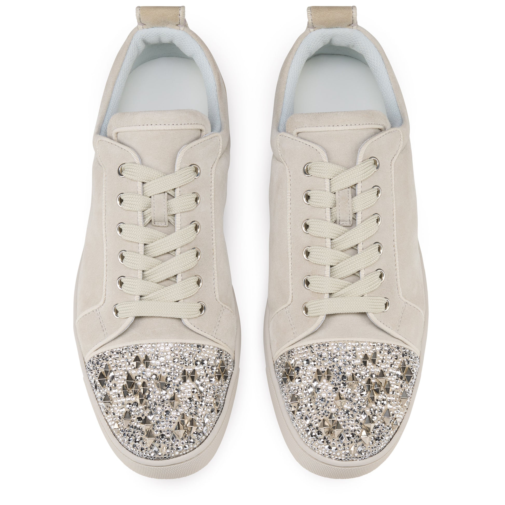 Christian Louboutin Louis Junior P Strass Eternity Men Shoes | Color Beige