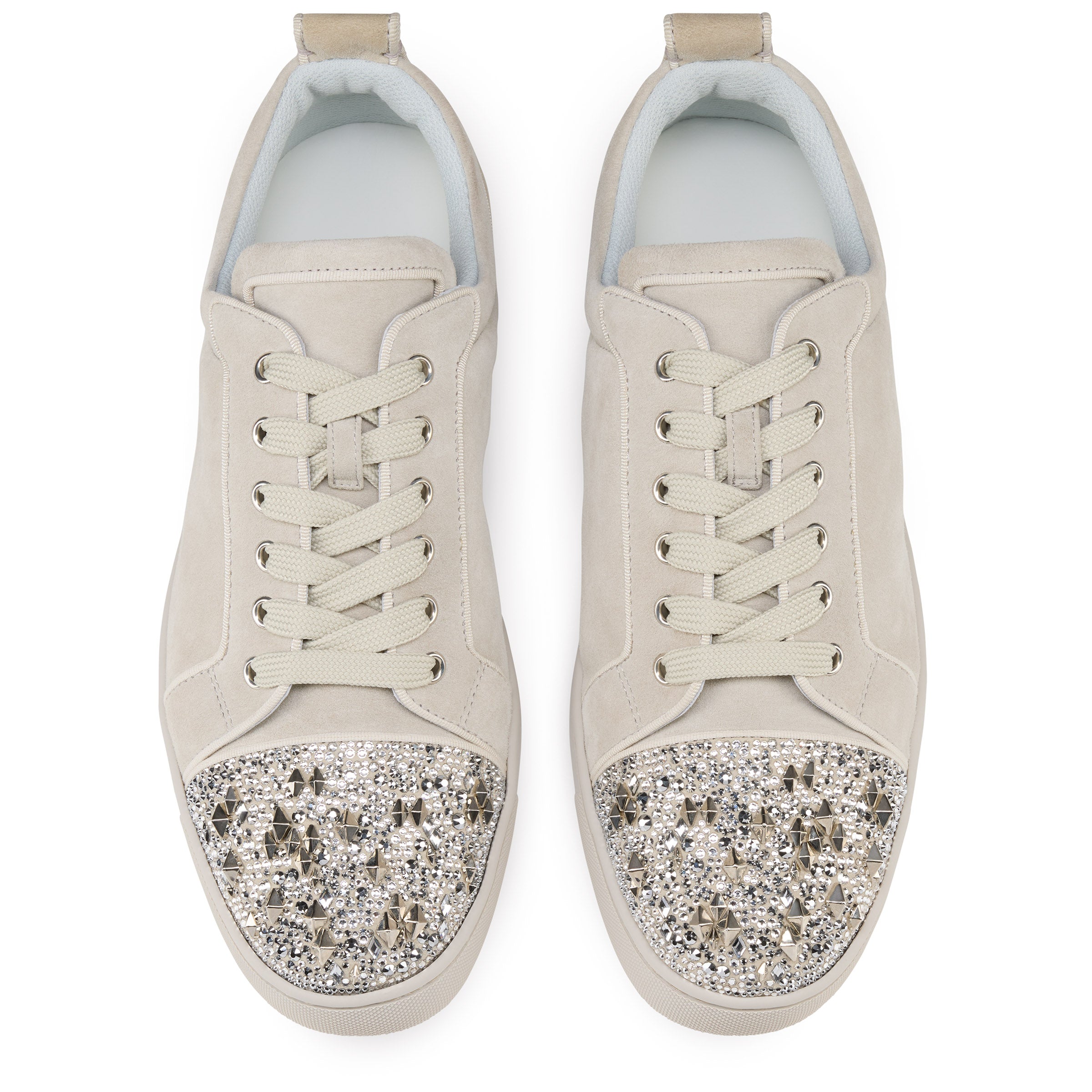 Christian Louboutin Louis Junior P Strass Eternity Men Shoes | Color Beige